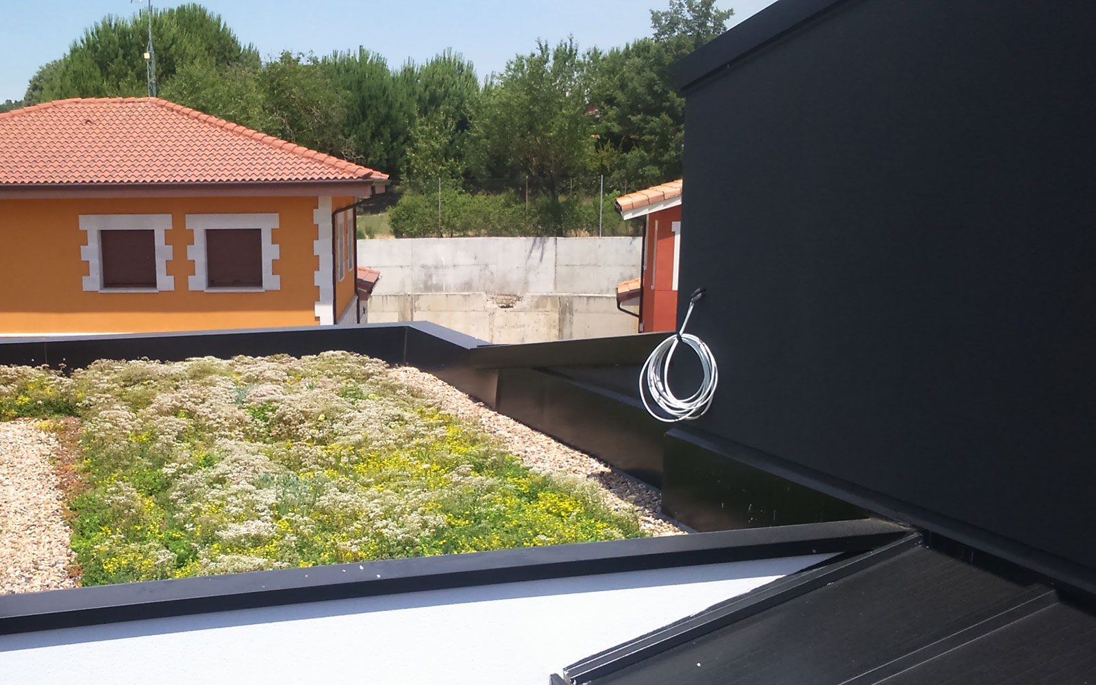 Cubierta ajardinada con Sedum