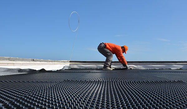 Instalación del techo verde