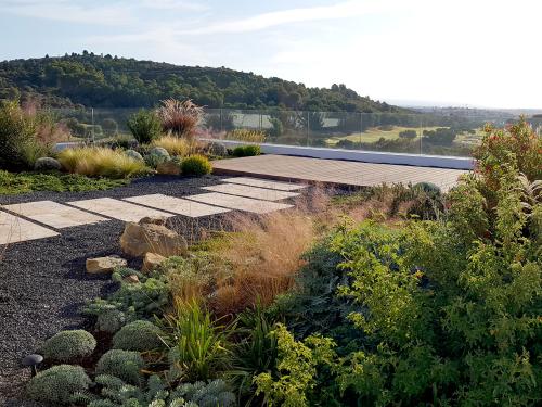 Cubierta ajardinada extensiva