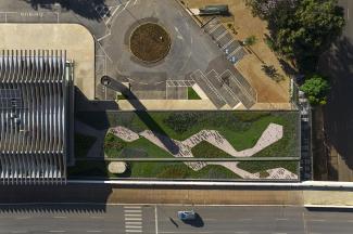 Cubierta vista desde arriba