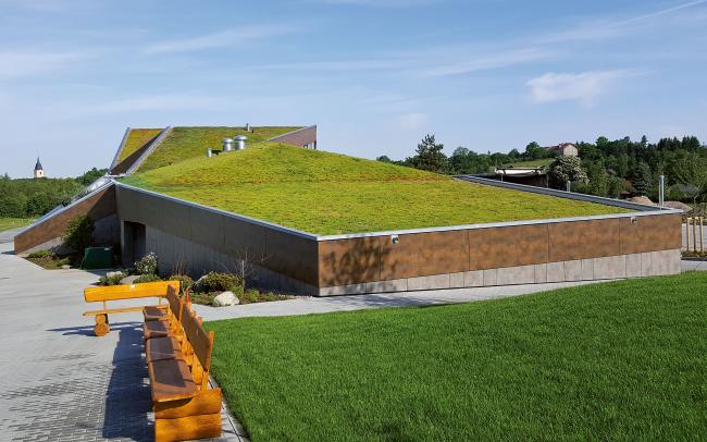 Cubierta ajardinada con Sedum